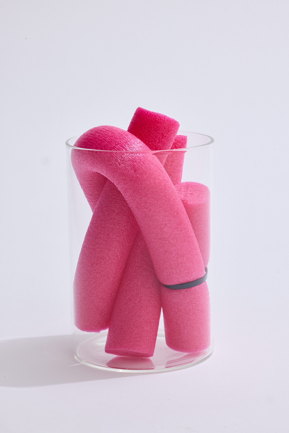 Anima-in anima installation by oneg - glass and mixed media exploring body exterior and interior